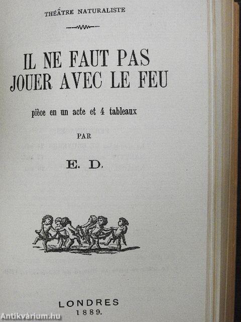 La grisette et é'tudiant/Les deux Gougnottes/Theatre Naturaliste/Le degré des ages du plaisir/Le bout de l'an de la Noce/Scapin Maquereau/Examen subi par Mademoiselle Flora/Etrennes aux Fouteurs