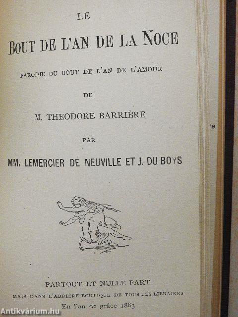 La grisette et é'tudiant/Les deux Gougnottes/Theatre Naturaliste/Le degré des ages du plaisir/Le bout de l'an de la Noce/Scapin Maquereau/Examen subi par Mademoiselle Flora/Etrennes aux Fouteurs