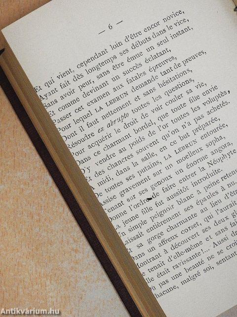 La grisette et é'tudiant/Les deux Gougnottes/Theatre Naturaliste/Le degré des ages du plaisir/Le bout de l'an de la Noce/Scapin Maquereau/Examen subi par Mademoiselle Flora/Etrennes aux Fouteurs