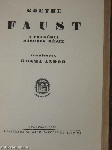 Faust I-II.