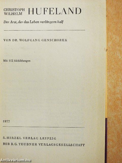 Christoph Wilhelm Hufeland