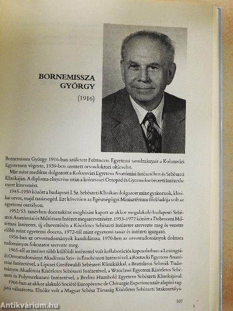 A Debreceni Orvostudományi Egyetem története és professzorainak életrajza 1918-1988