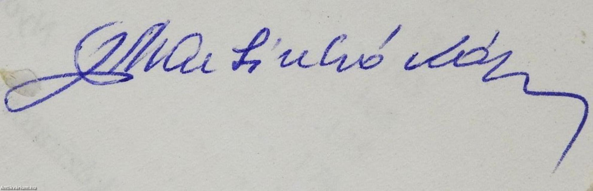 Gyermeksikolyok (dedikált példány)