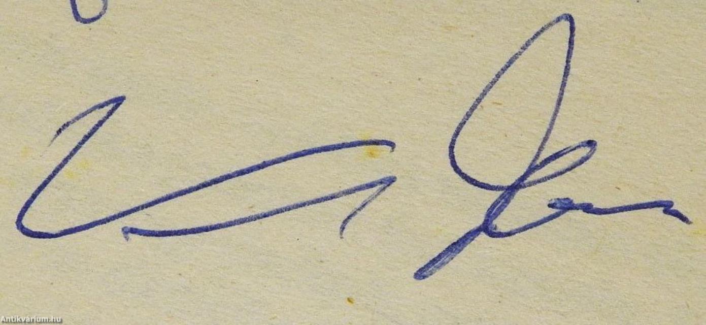 A Viktor (dedikált példány)