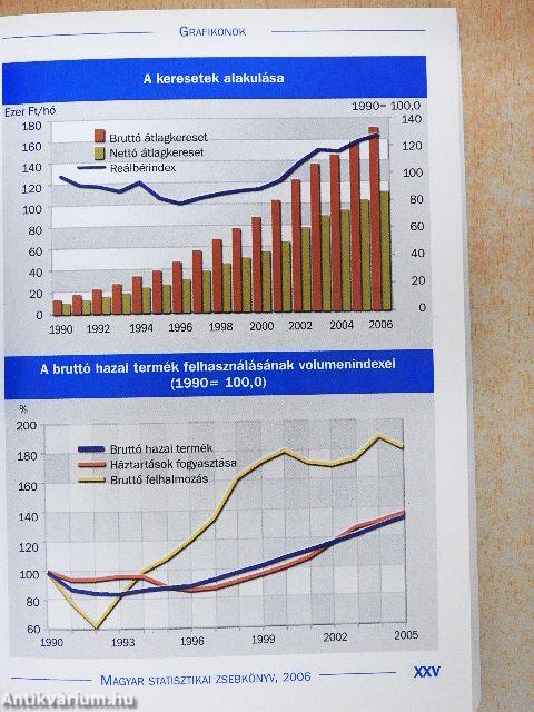 Magyar statisztikai zsebkönyv 2006