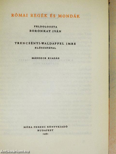 Római regék és mondák