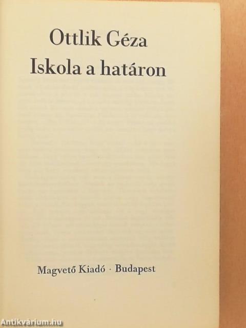 Iskola a határon
