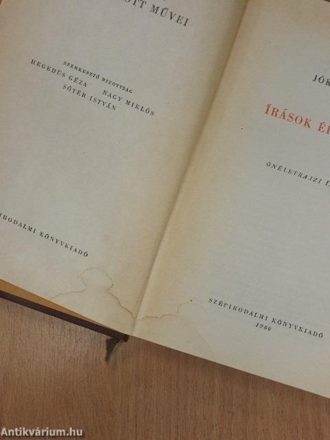 Írások életemből