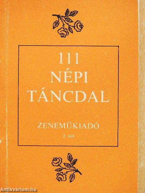 111 népi táncdal