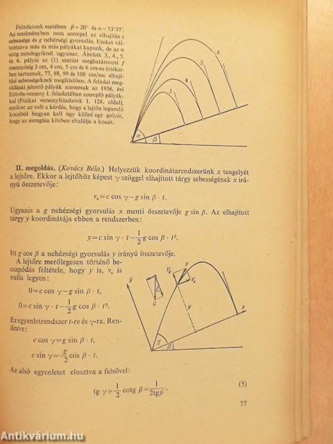 Fizikai versenyfeladatok II.