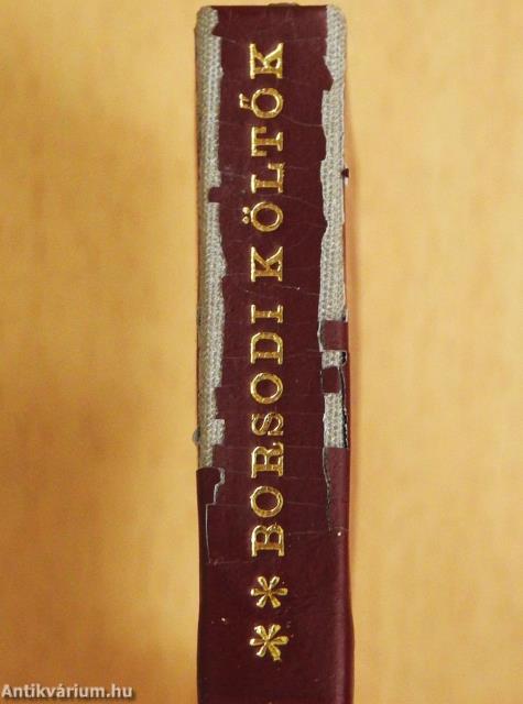 Borsodi költők II. (minikönyv) (számozott)