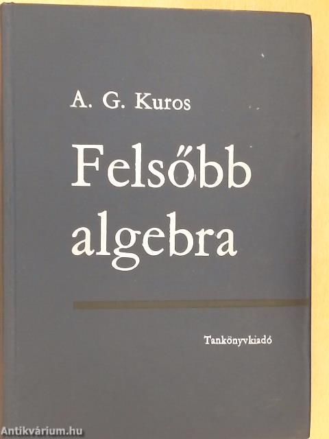 Felsőbb algebra
