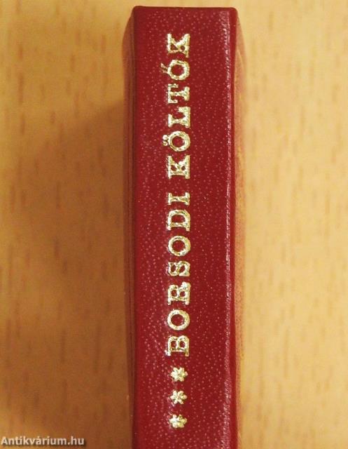 Borsodi költők III. (minikönyv) (számozott)
