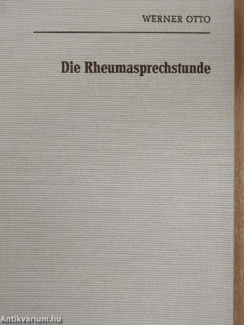 Die Rheumasprechstunde