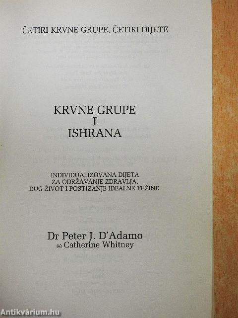 Krvne grupe i ishrana