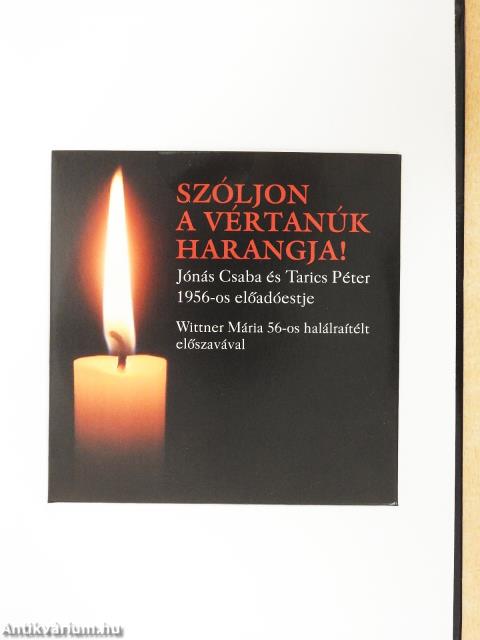 Szóljon a vértanúk harangja - CD-vel (dedikált példány)