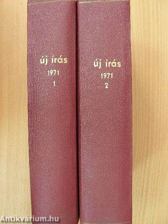 Új Írás 1971. január-december I-II.