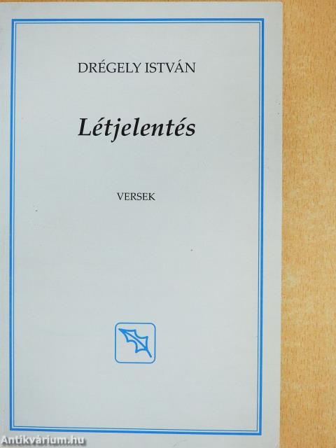 Létjelentés (dedikált példány)
