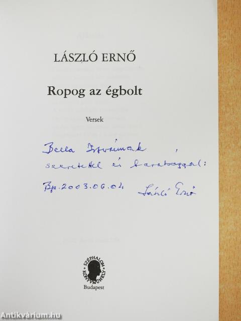 Ropog az égbolt (dedikált példány)