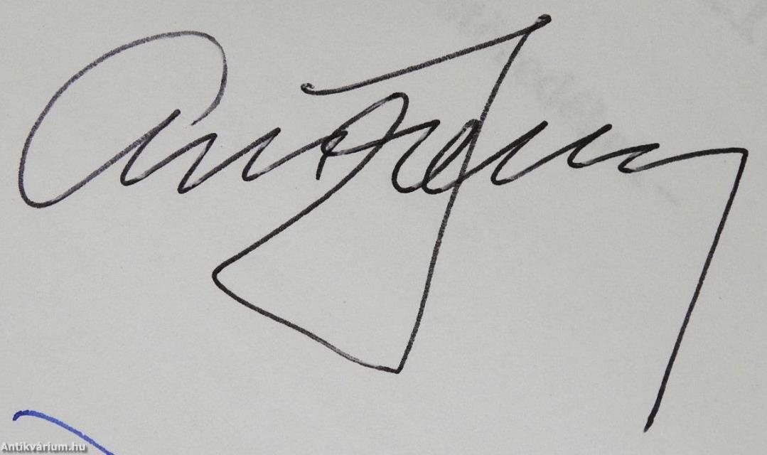 A szeretet és a szerelem börtönében (kétszeresen dedikált példány)