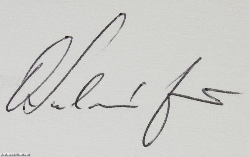 Tündöklő hontalanság (dedikált példány)