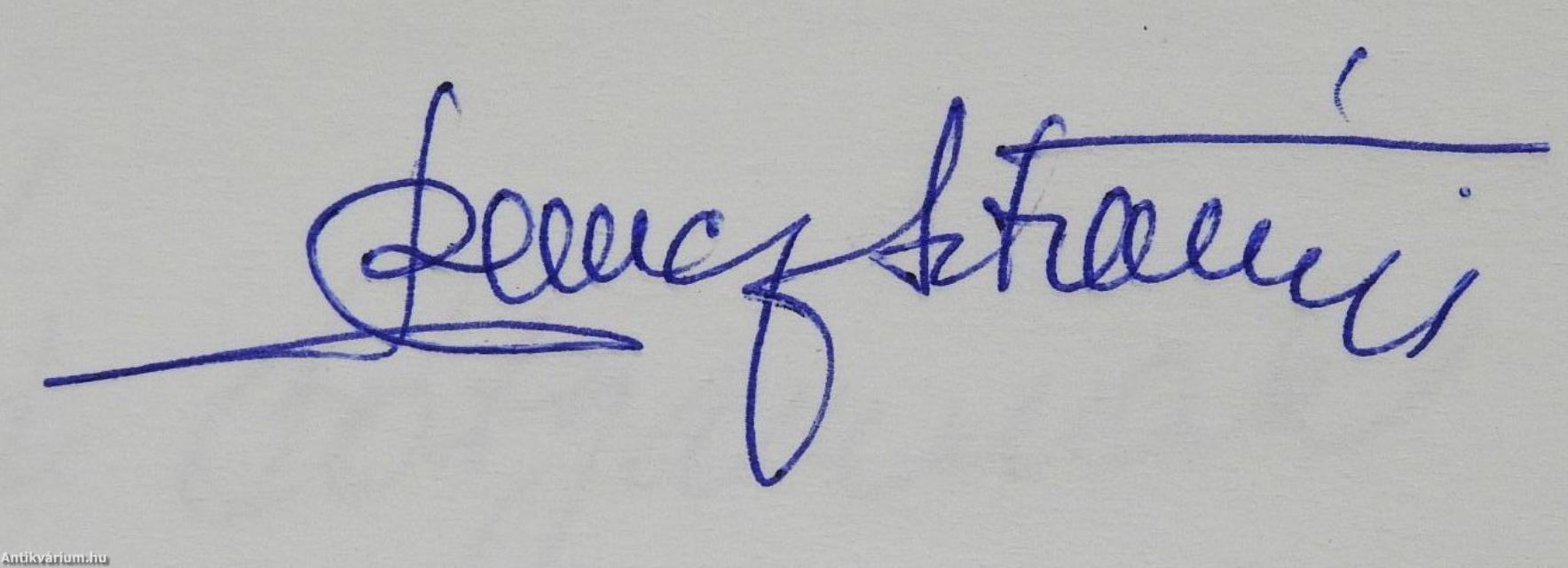 Üvegcserepek (kétszeresen dedikált példány)