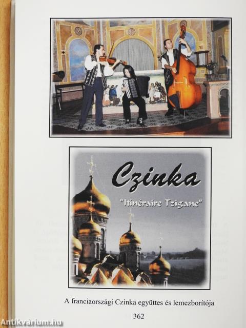 Czinka Panna, a cigány Szappho (dedikált példány)