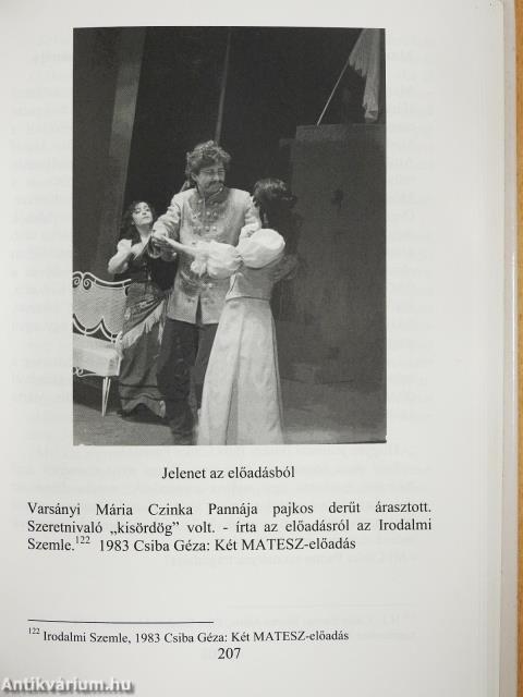 Czinka Panna, a cigány Szappho (dedikált példány)