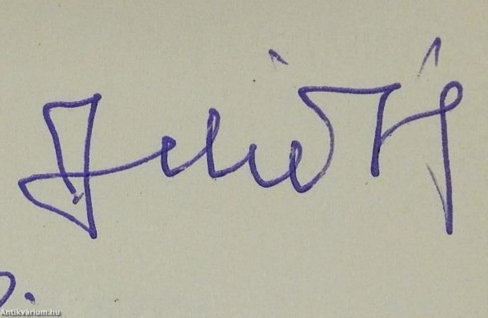 Nap és szív (dedikált példány)