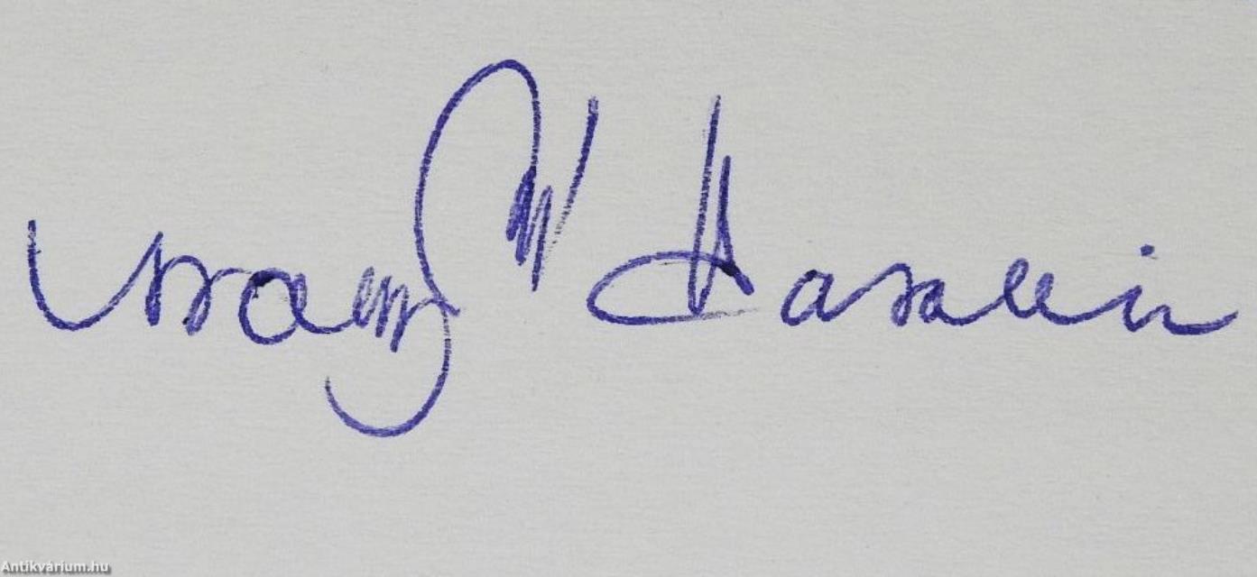 Álom és tenger (dedikált példány)