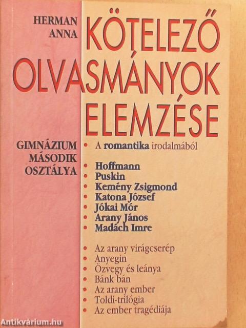 Kötelező olvasmányok elemzése 3.