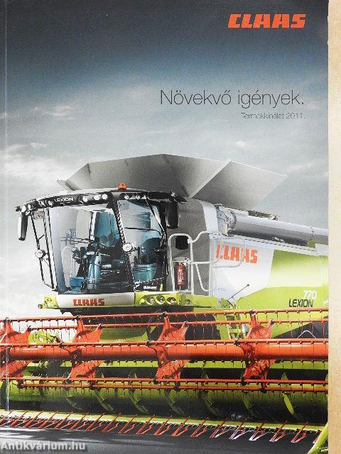 Claas - Növekvő igények