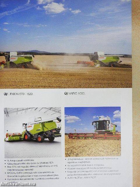 Claas - Növekvő igények