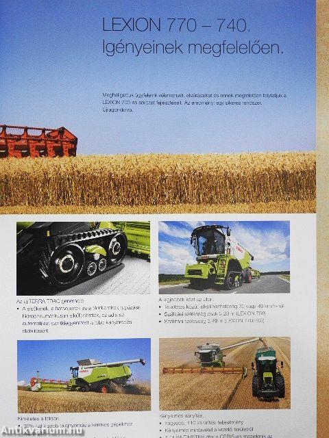 Claas - Növekvő igények