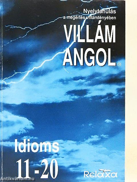 Villám Angol - Idioms 11-20
