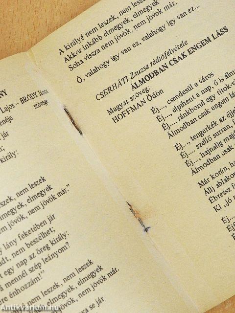 Slágerszövegek 41.