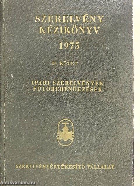 Szerelvény kézikönyv II.