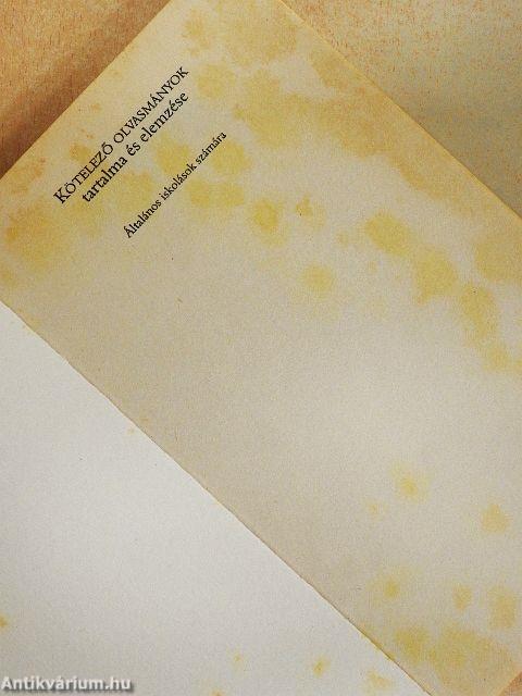 Kötelező olvasmányok tartalma és elemzése általános iskolások számára