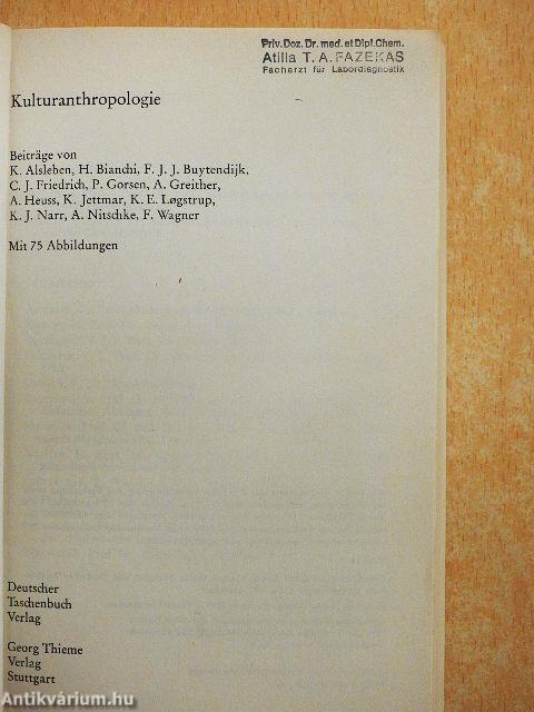 Kulturanthropologie