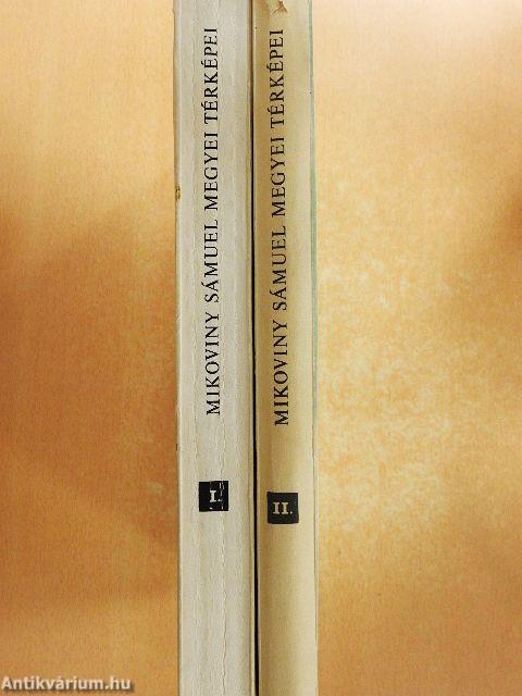 Mikoviny Sámuel megyei térképei I-II.