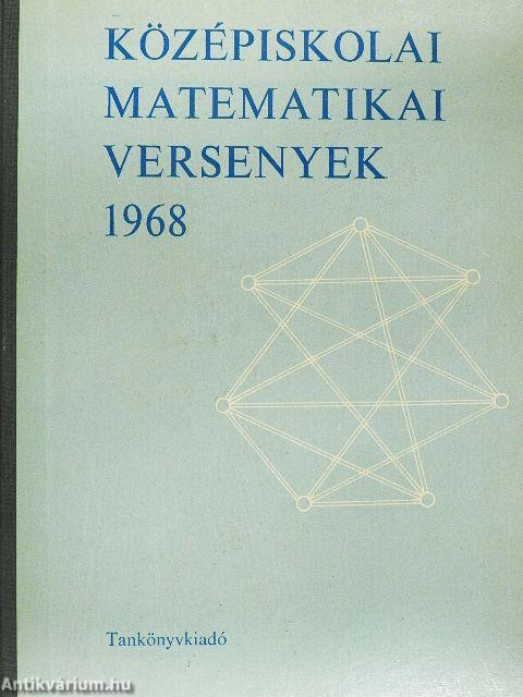 Középiskolai matematikai versenyek 1968