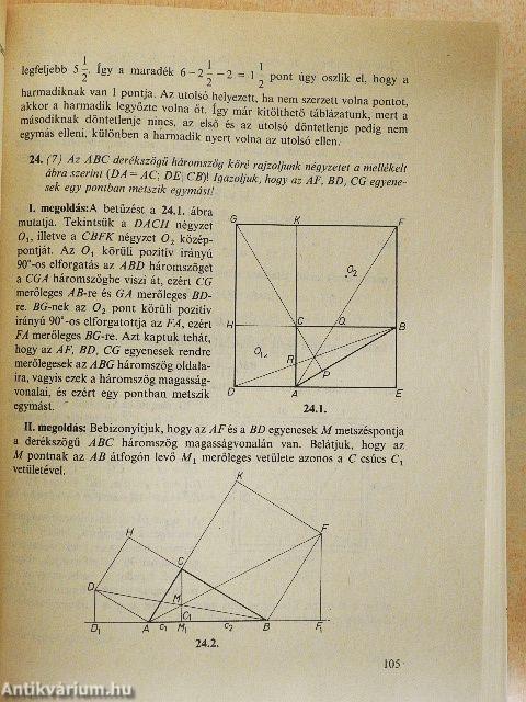 Középiskolai matematikai versenyek 1980-1984
