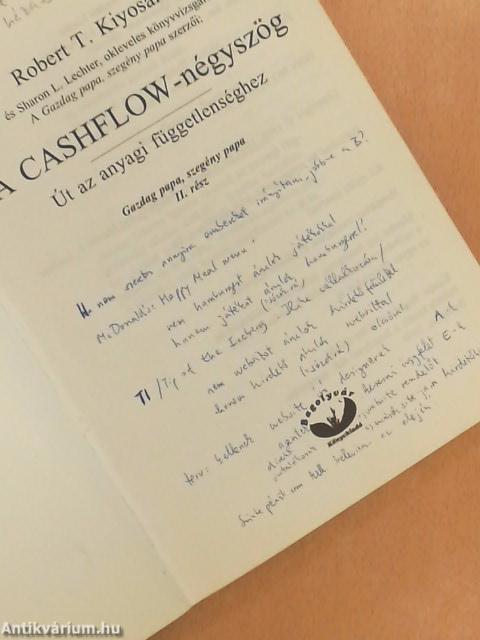 A Cashflow négyszög