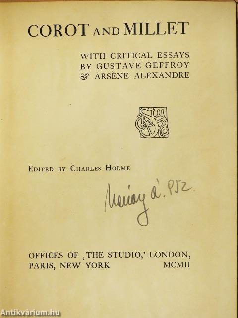 The Studio special winter number 1902-1903.