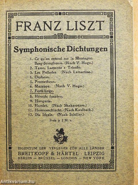 Symphonische Dichtungen für Orchester 7.