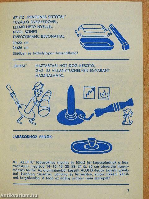 Du pont teflonnal bevont háztartási edények, készülékek használati ismertetője