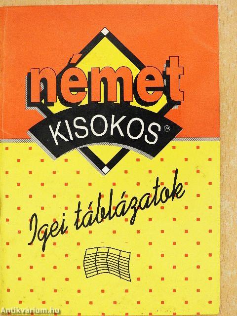 Német kisokos - Igei táblázatok