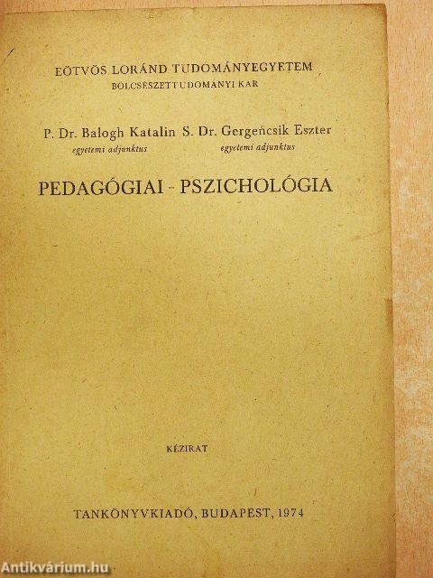 Pedagógiai-pszichológia