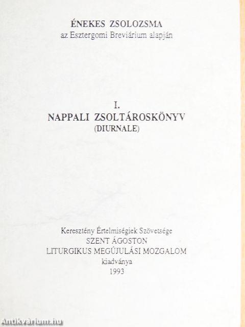 Nappali zsoltároskönyv (Diurnale)