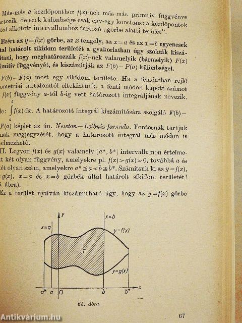 Használjuk a differenciálszámítást!
